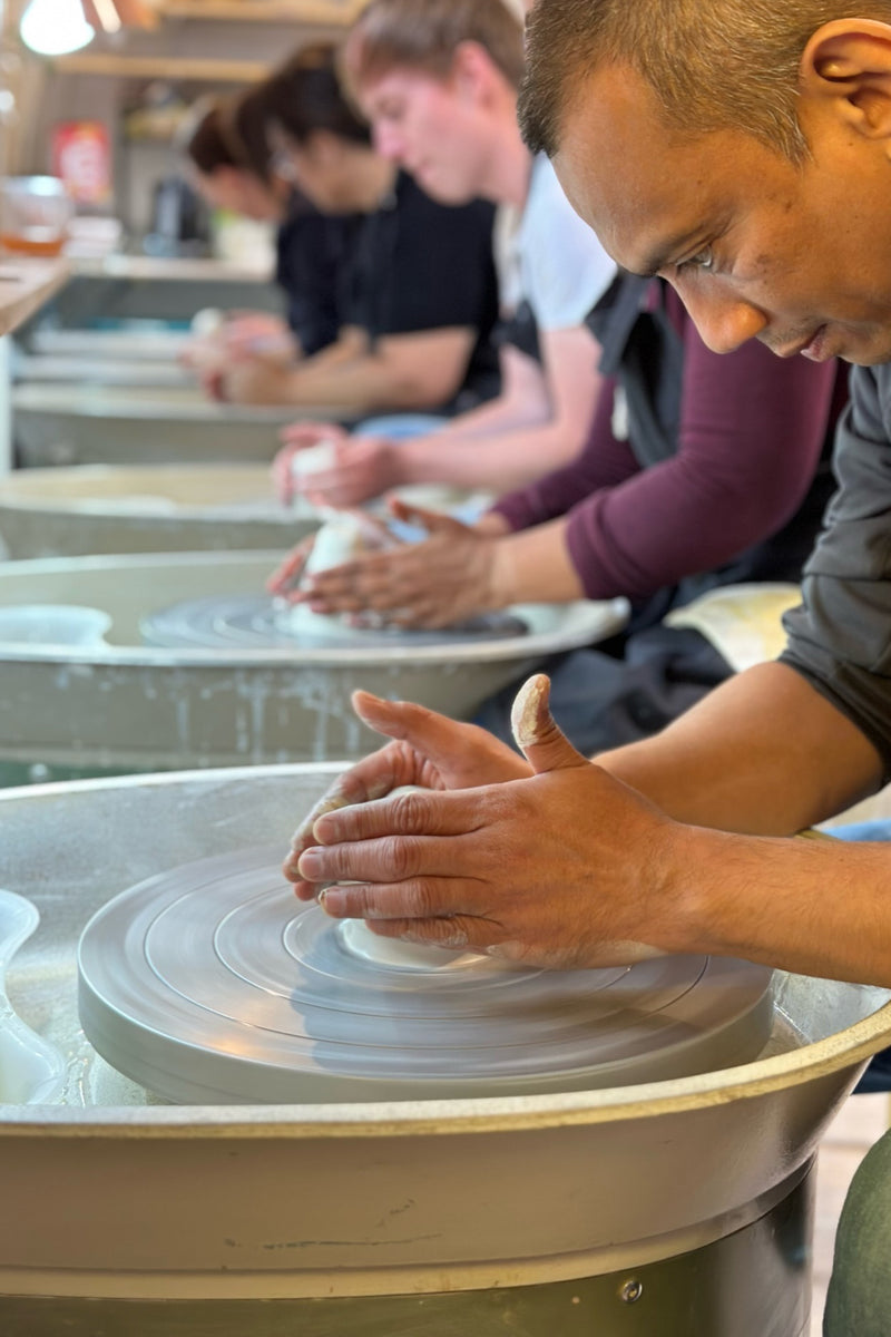Pottery Wheel Throwing Taster Workshop – Maker's Loft