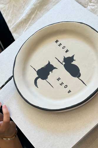 Ceramic Plate, Make & Design – Maker's Loft